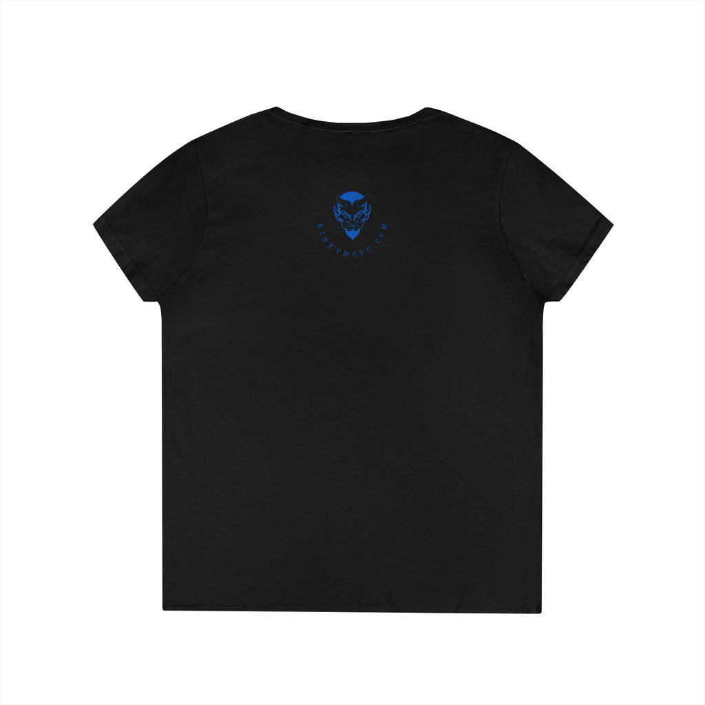 Kinky Mofo Sext | KinkedIn | Female V-Neck T-Shirt