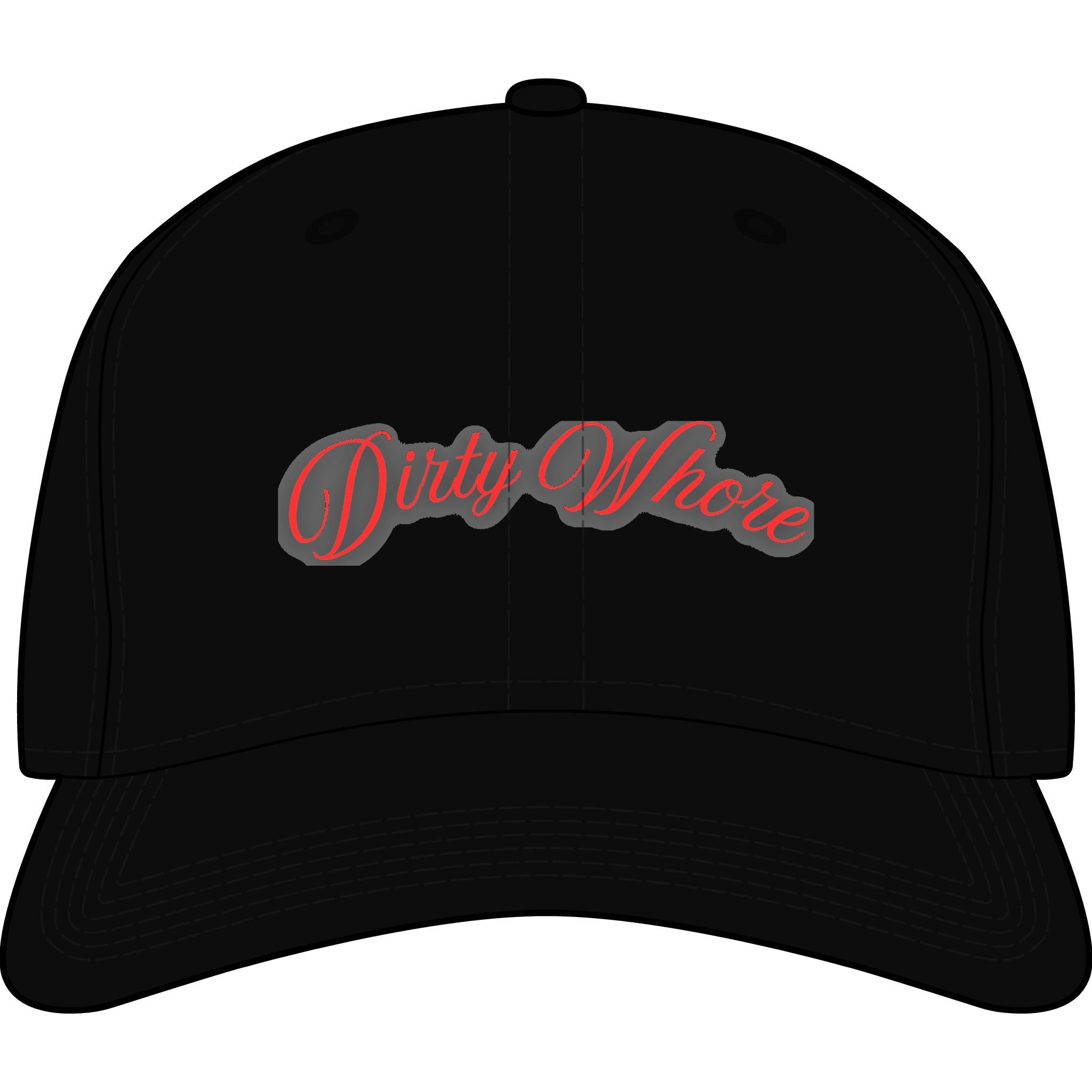 Dirty Whore | Embroidered Icon Cap