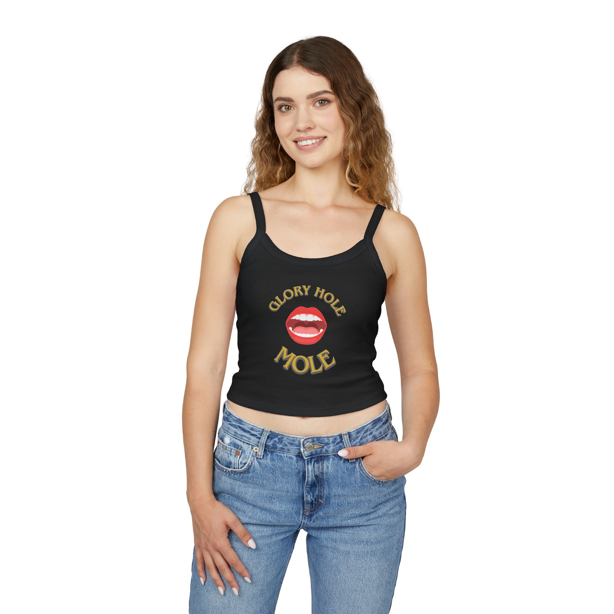 Glory Hole Mole | Female Spaghetti Strap Top