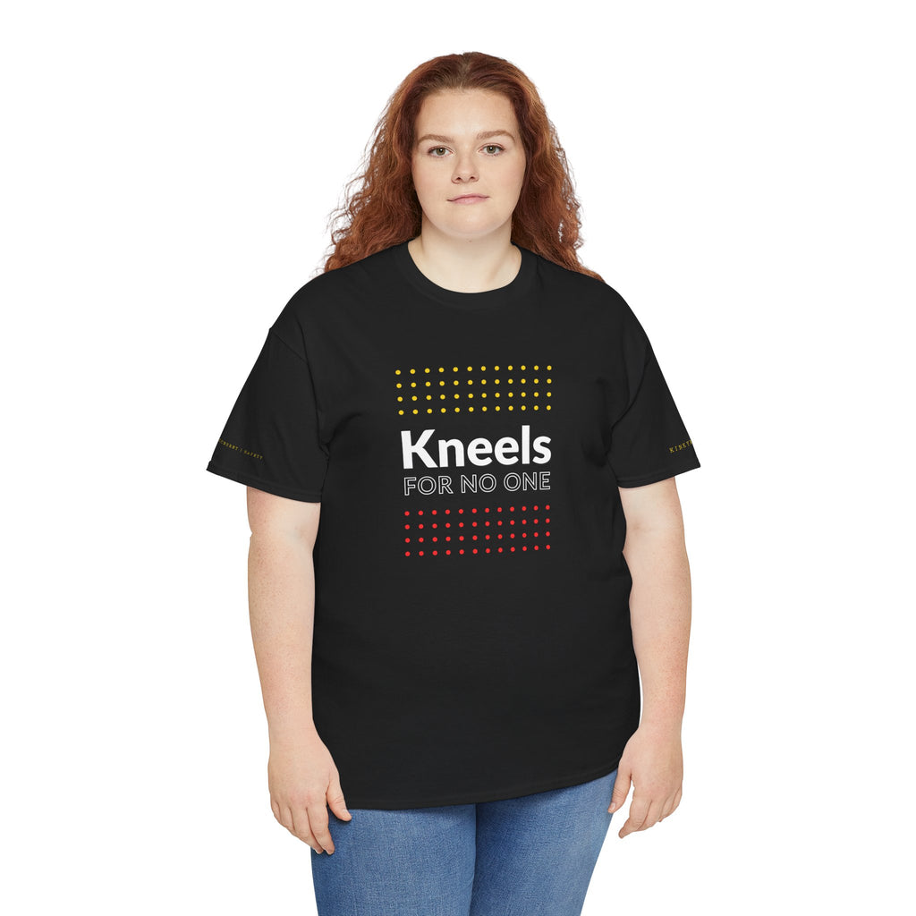 Kneels for no one