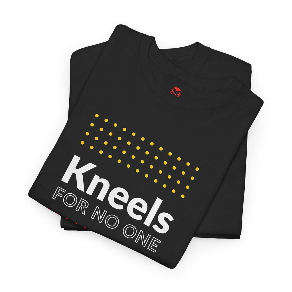 Kneels for no one