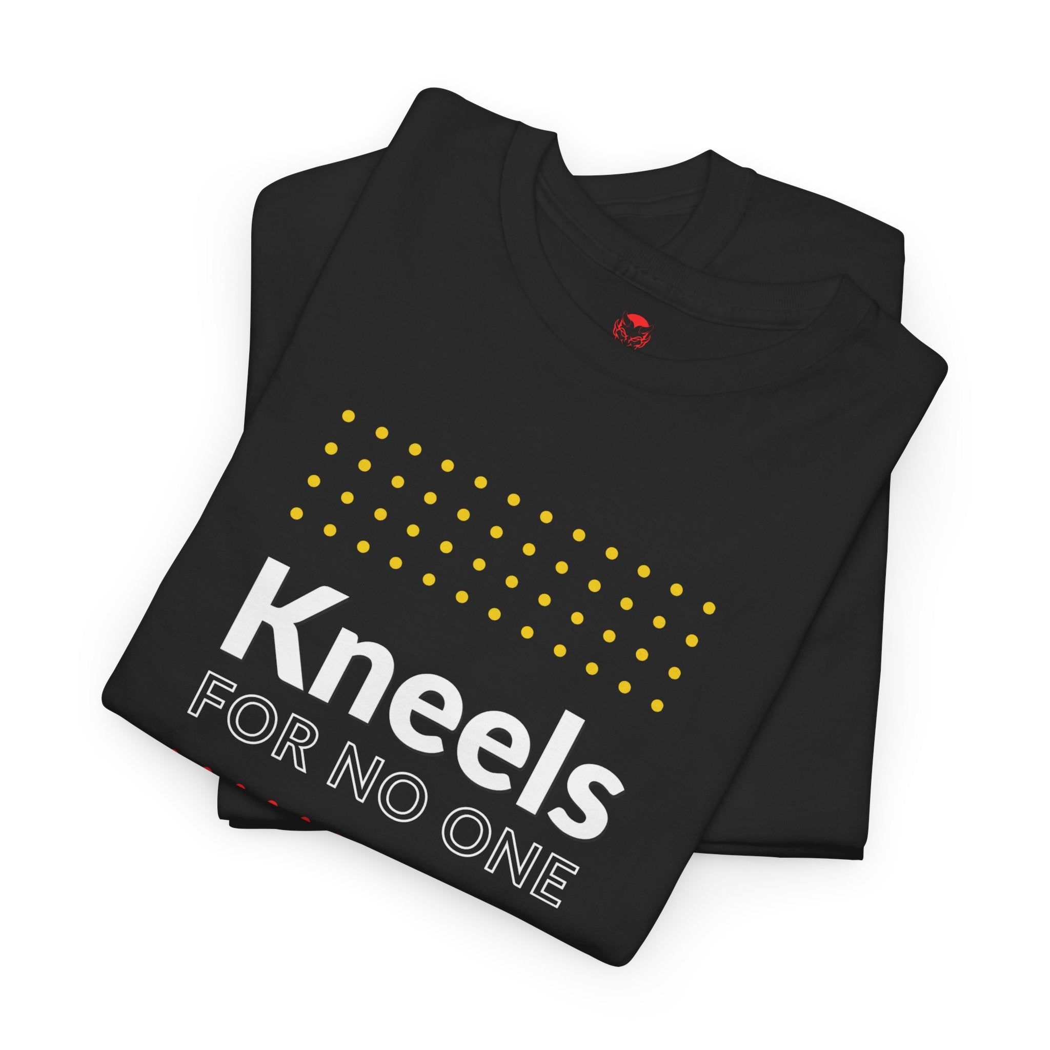 Kneels for no one