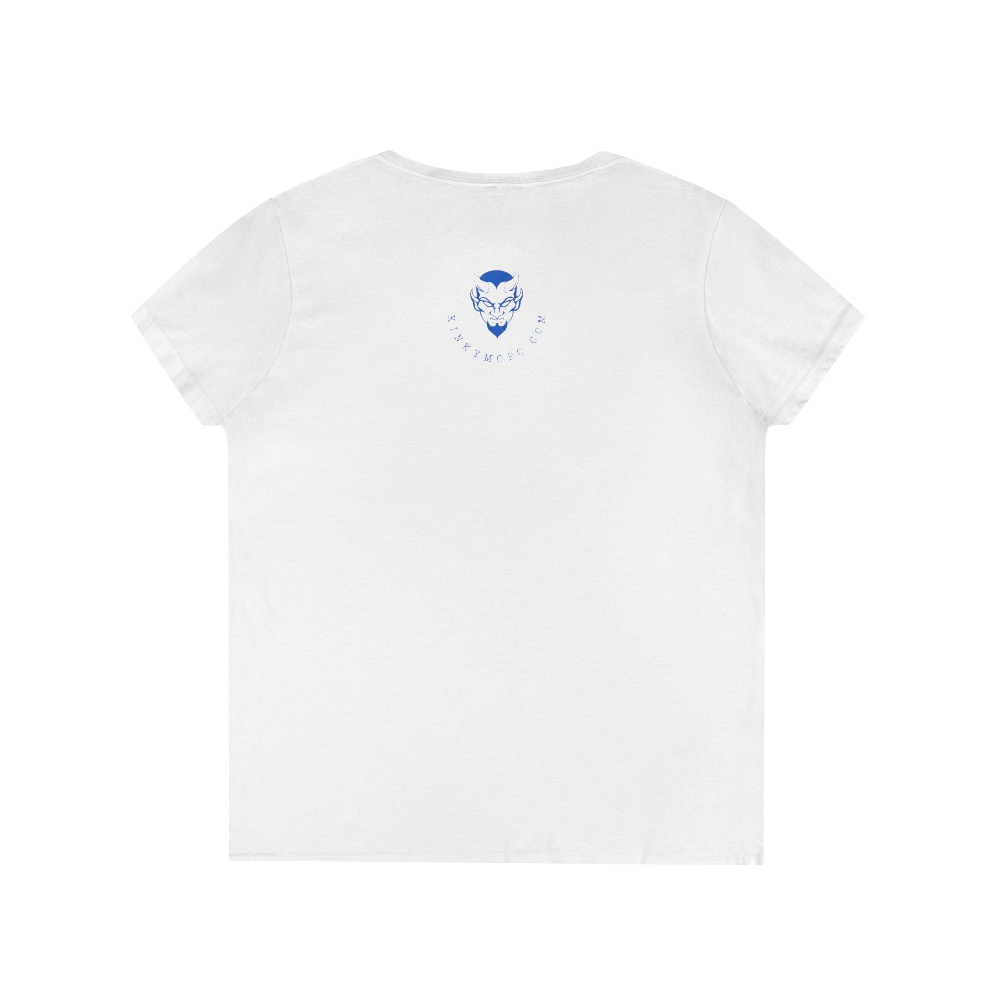 Kinky Mofo Sext | KinkedIn | Female V-Neck T-Shirt