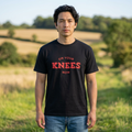 On your knees, now
