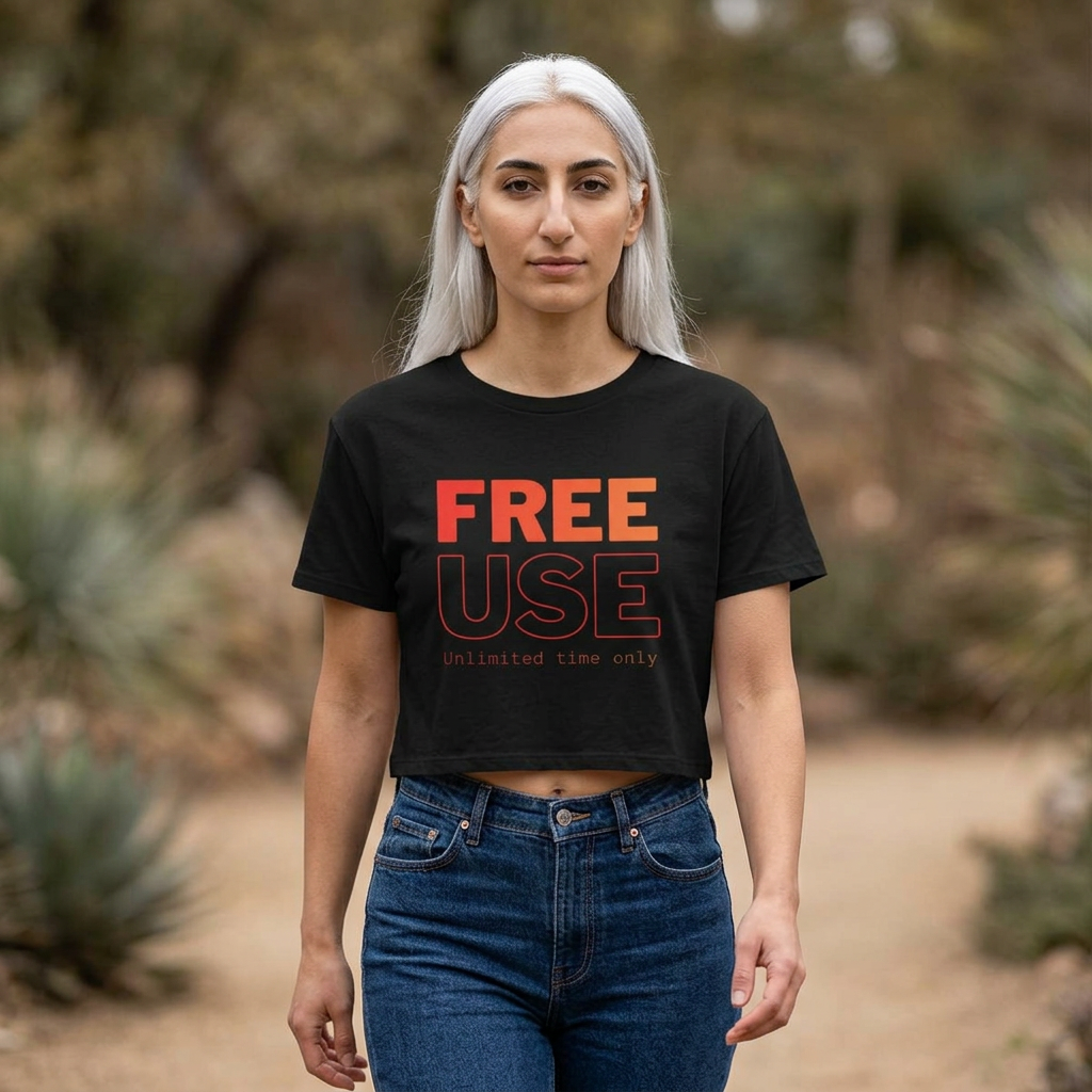 Free Use (Crop Tee)