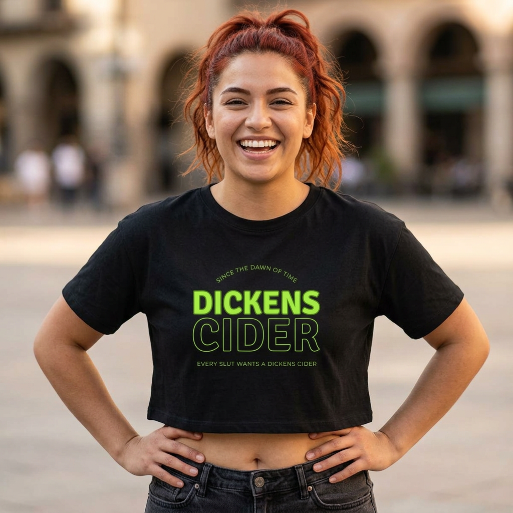 Dickens Cider (Crop Tee)