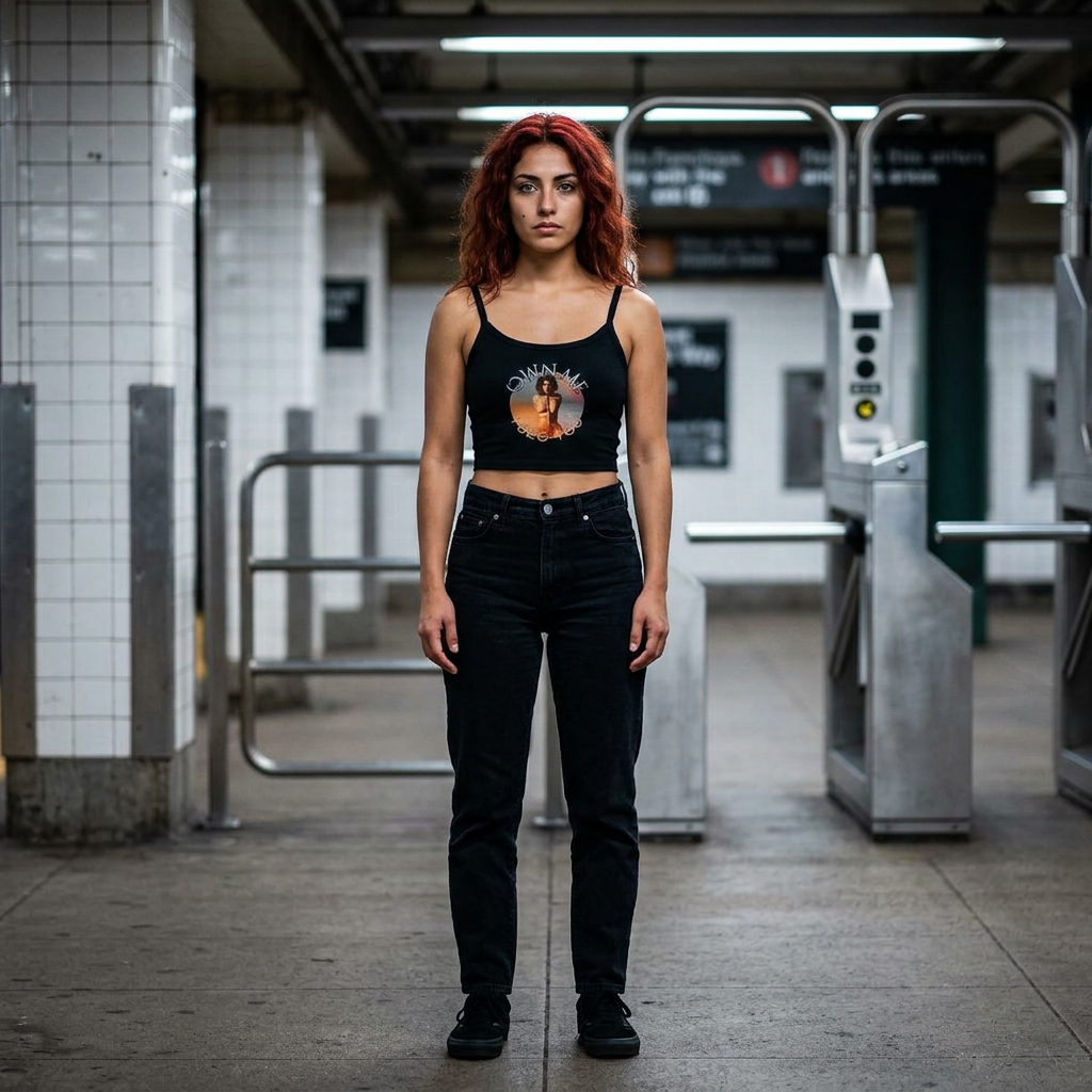 Own me | Female Spaghetti Strap Tank Top