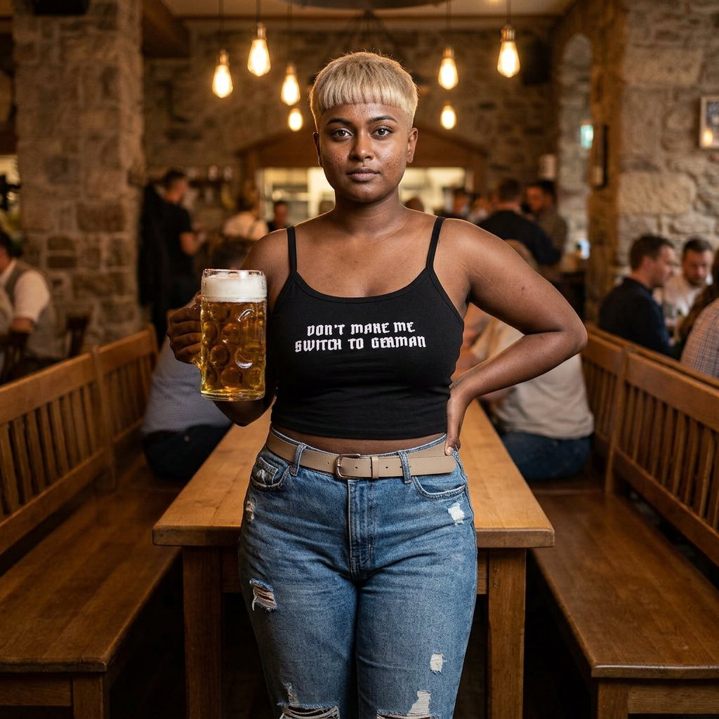Switch to German | Female Spaghetti Strap Top