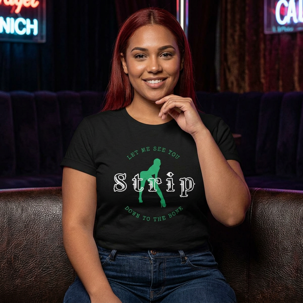 Strip (Female - Boyfriend Tee)