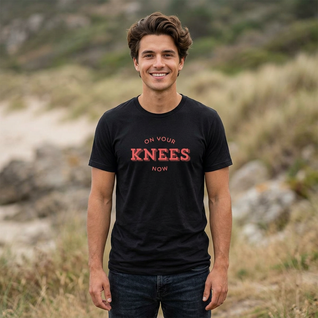 On your knees