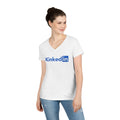 Kinky Mofo Sext | KinkedIn | Female V-Neck T-Shirt