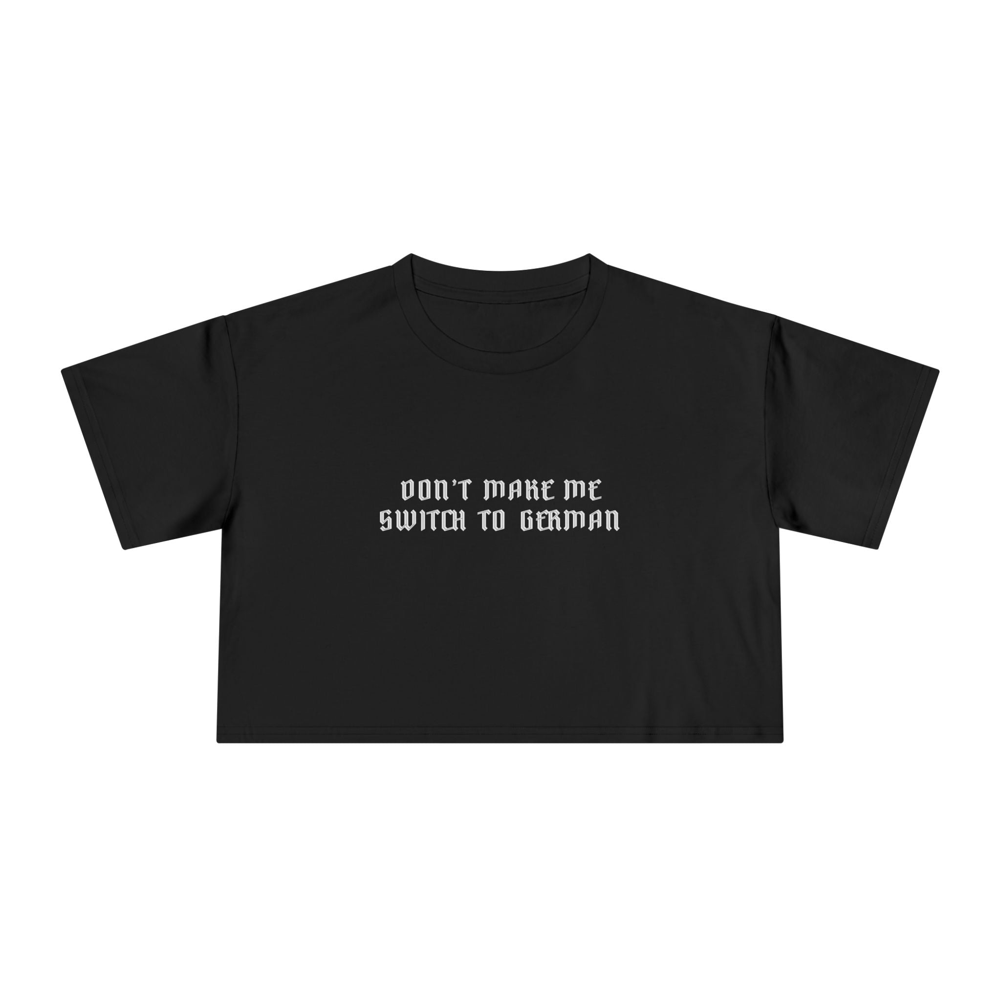 Switch to German (Crop Tee)