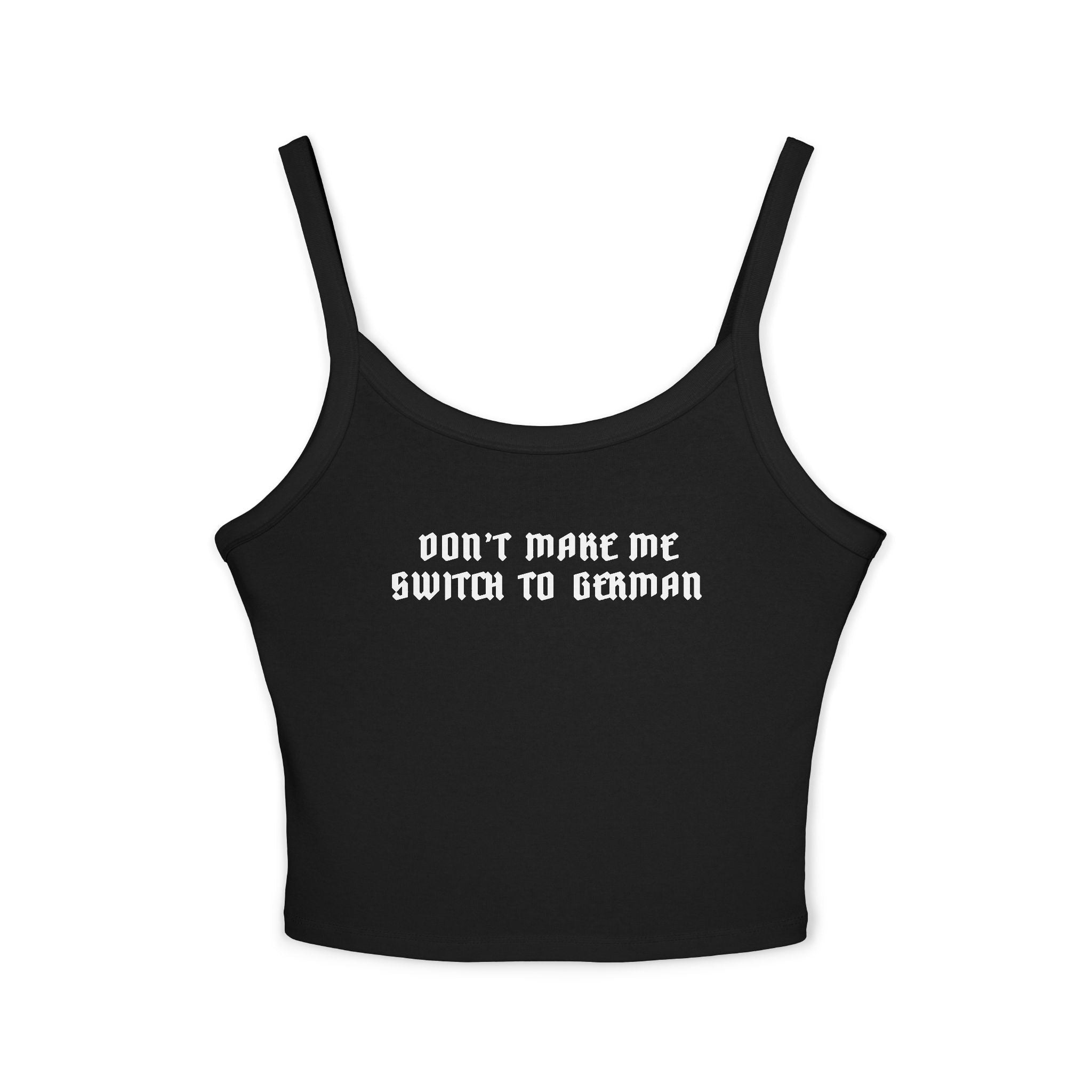 Switch to German | Female Spaghetti Strap Top