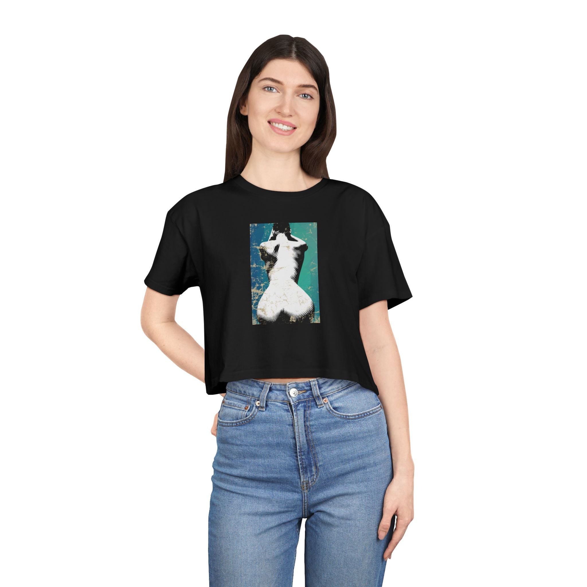Saturday Night (Crop Tee)