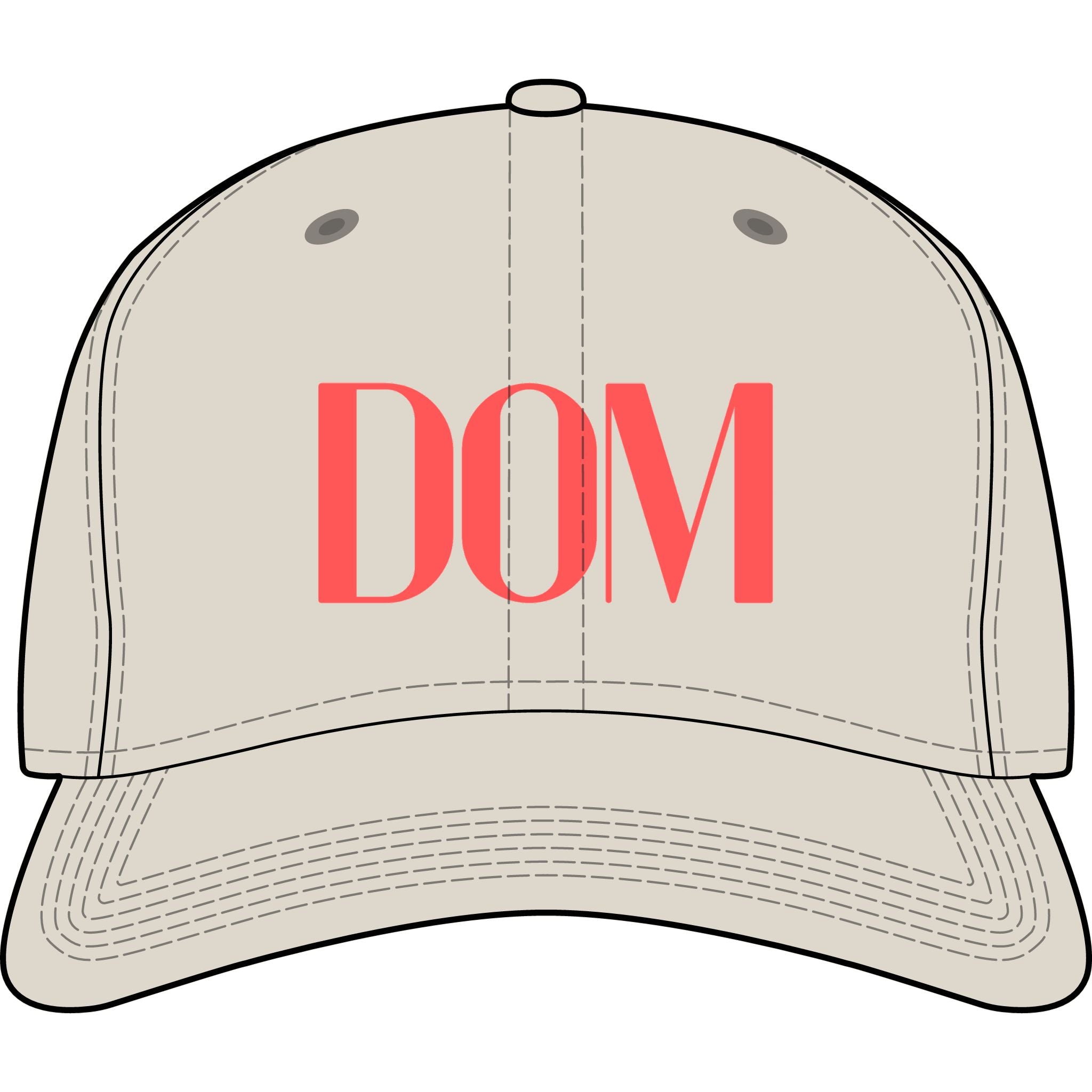 Dom | Embroidered Icon Cap