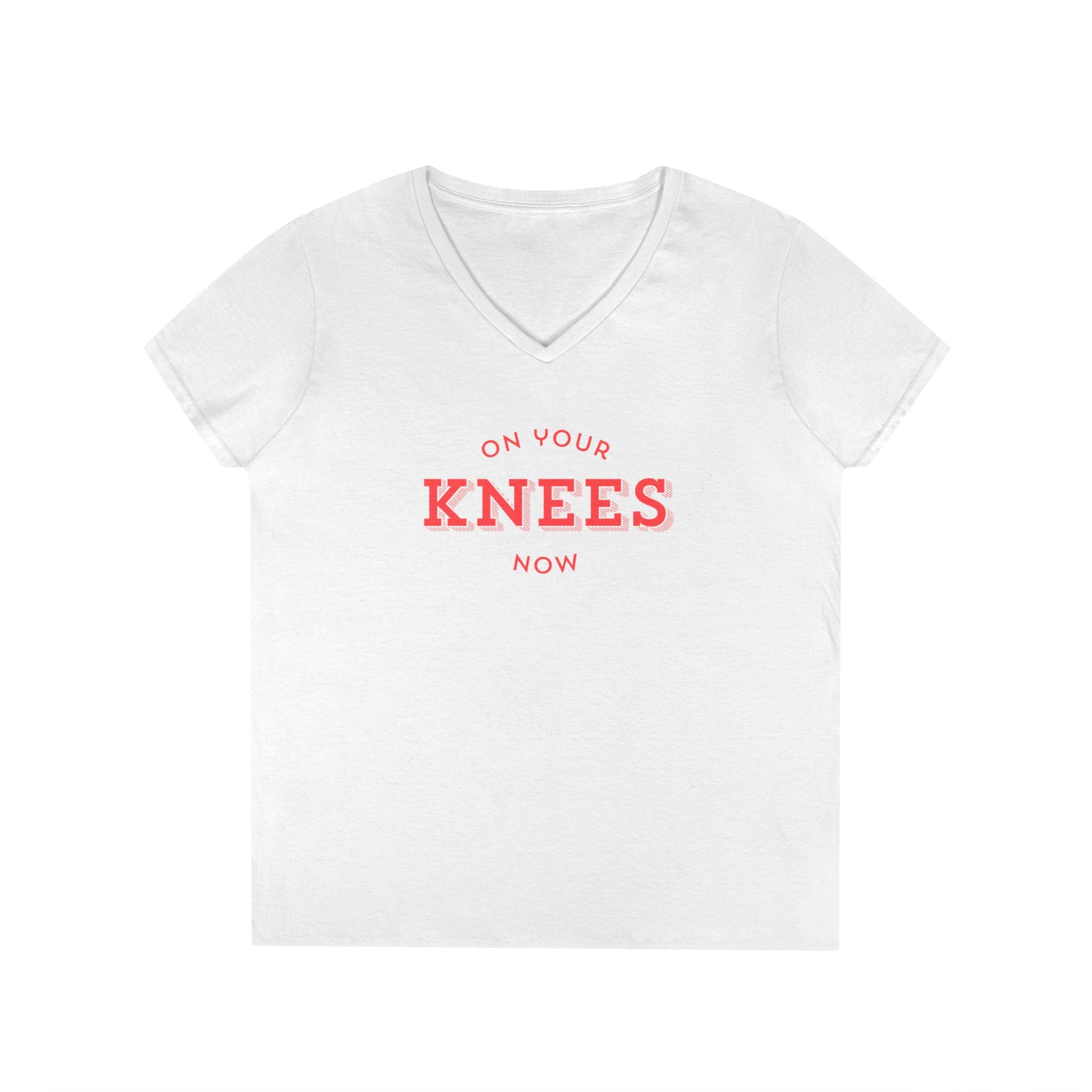 On your knees